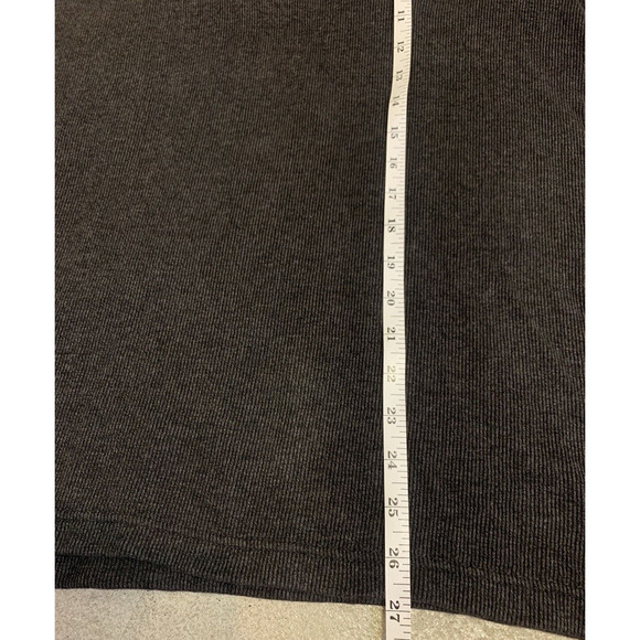 Arrow USA 1951 Sweater Mens Large 1/4 Zip Dark Grey Classic Mock Neck Pullover - Picture 10 of 11